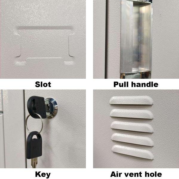STEEL LOCKER 1 DOOR longitudinal