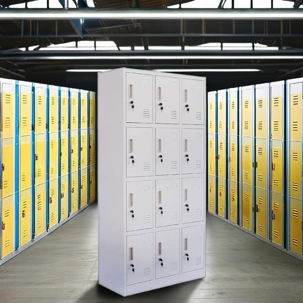 STEEL LOCKER 12 DOOR