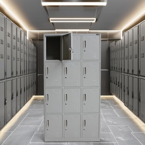 STEEL LOCKER 12 DOOR