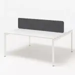 Facbric screen desk