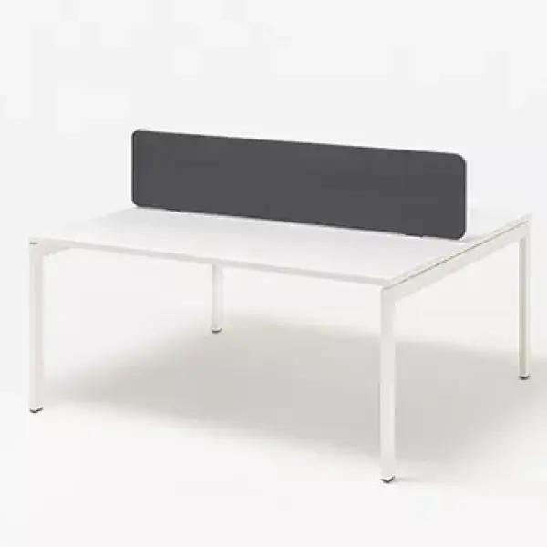Facbric screen desk